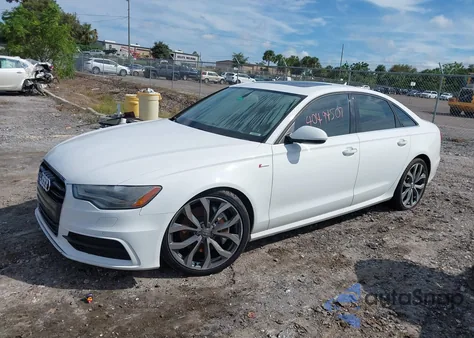 2013 Audi A6 3.0T Premium from USA, damaged, VIN WAUHGAFC1DN156687
